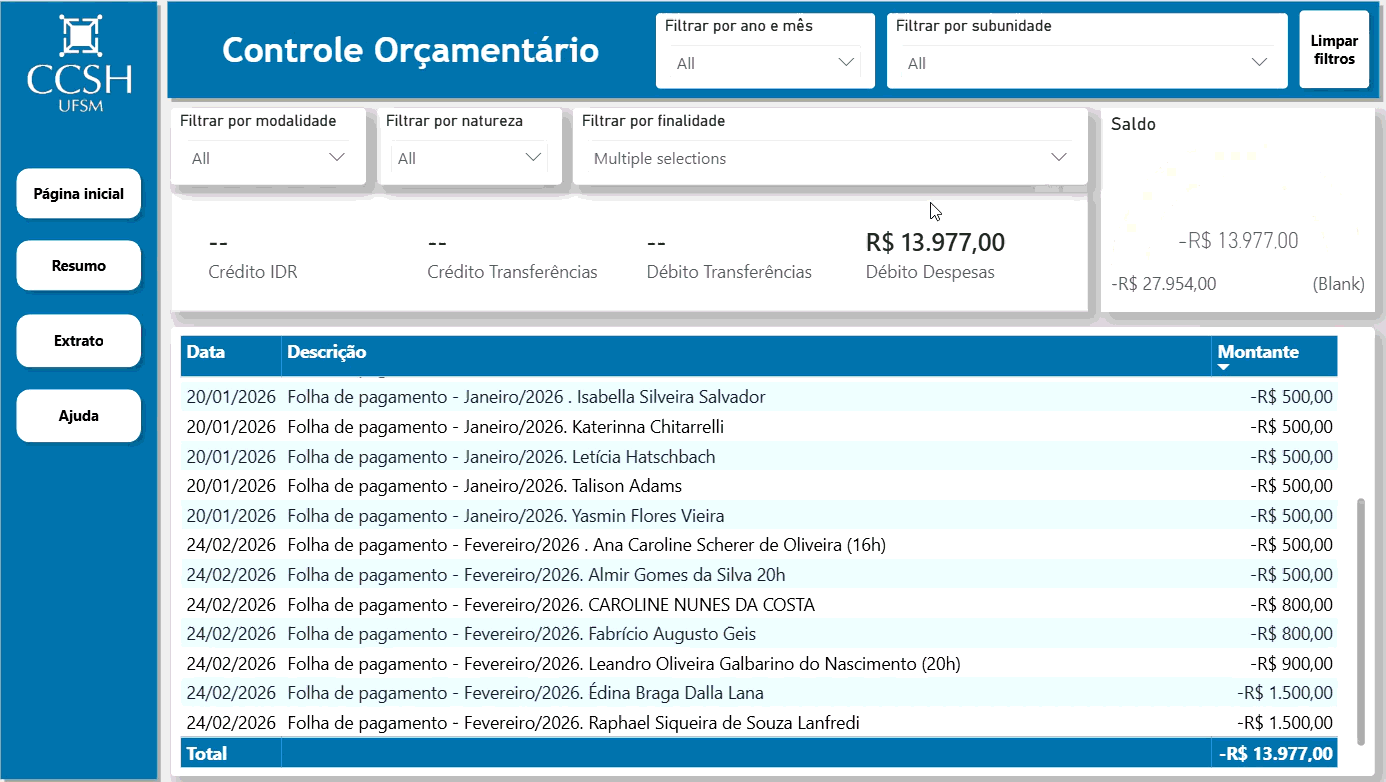 animação mostrando como limpar os filtros